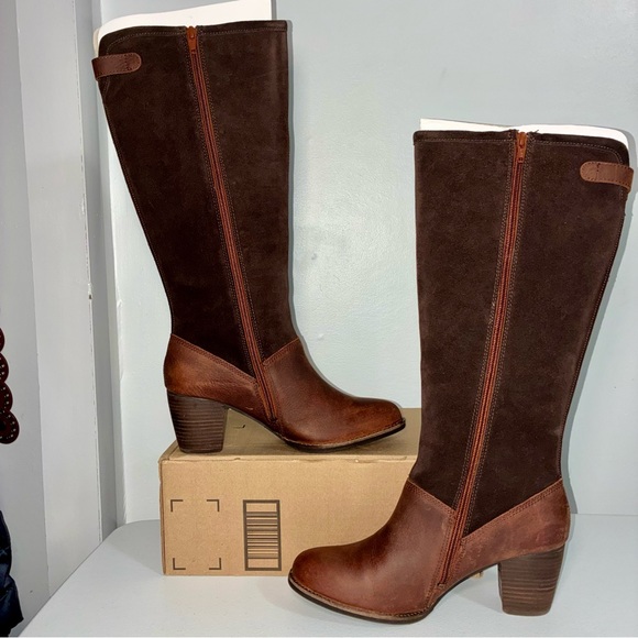 Cat Coretta Waterproof 14” Inner Zip Boots Women’s Size 9.5 - Picture 3 of 13